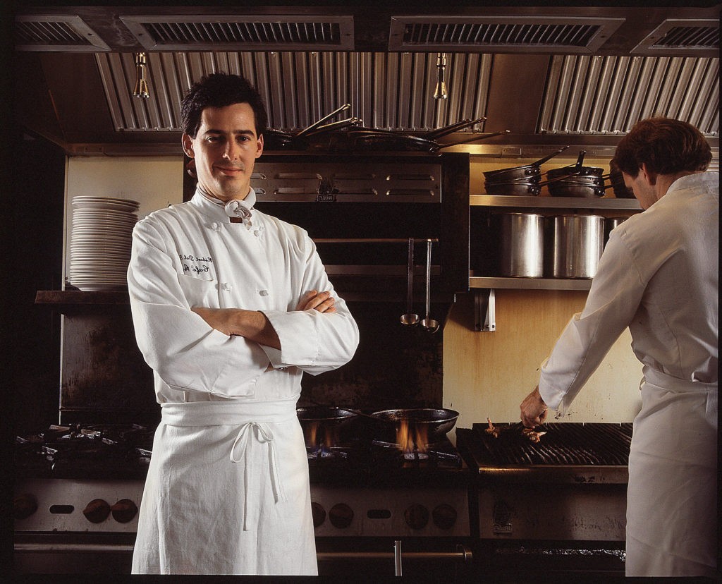 Robert Del Grande in a restaurant setting