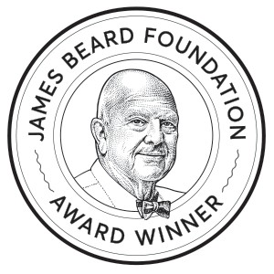 James Beard Foundation award winner emblem